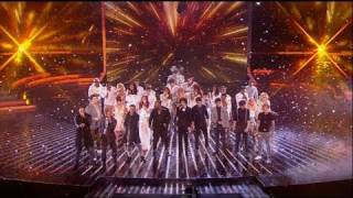 Whoop Its the X Factor charity single  The X Factor 2011 Live Results Show 8  itvcomxfactor [upl. by Kresic182]