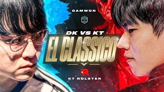 DK VS KT THE ABSOLUTE CLASSIC  SHOWMAKER VS DEFT  LCK SUMMER 2024 [upl. by Anneyehc467]