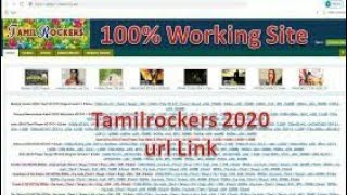 TamilRockers New Website Link 2020  TamilRockers New Link  How to Open Tamilrockers 2020 [upl. by Araed]