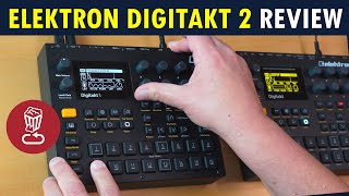 Review DIGITAKT II vs OG Digitakt  Everything new in Digitakt 2  Detailed tutorial [upl. by Jeannie]