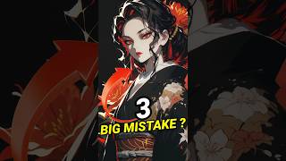 Muzan 3 Big Mistake 😱😱anime demonslayer shorts [upl. by Tri]