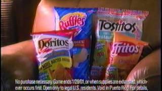 Find the Winning Plays Super Bowl Commercial Frito Lay Chips 2001 [upl. by Petronilla]