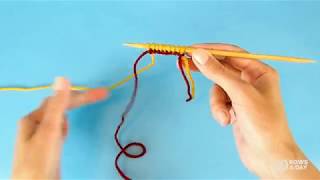 Three Ways to Make Provisional Cast On Without a Crochet Hook [upl. by Attoynek]