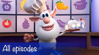 Booba  Compilation of All 63 episodes  Food Puzzle  Cartoon for kids [upl. by Nell193]