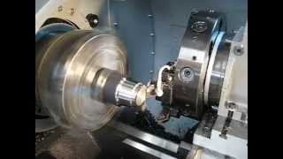 Lathe from STYLE High Tech  In de praktijk  Lathe 510x1850  Toolchanger [upl. by Dannon]