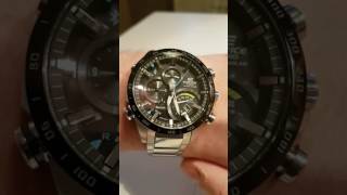 Tachymeter function on Casio EQB501 [upl. by Spada]