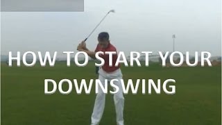 Golf Swing Transition And Downswing  quotTransition Golf Lessonquot [upl. by Atikihc]