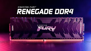 DDR4Speicher mit Geschwindigkeiten von bis zu 5333MHz – Kingston FURY Renegade [upl. by Atnoved]