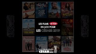 Nos films en lice pour les César 2019 [upl. by Bathsheeb]