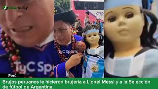 Le hicieron brujería a Lionel Messi y a la selección de fútbol de Argentina [upl. by Rellim]