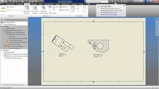 Autodesk Inventor 2013 Tutorial  Moving Aligning and Editing Views [upl. by Halonna]