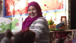 Childcare training in London  Meet Sadia [upl. by Haerdna]