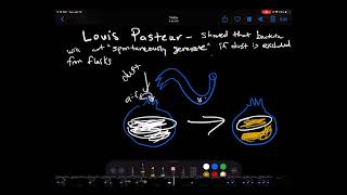 Louis Pasteur and disproving spontaneous generation [upl. by Eetnom]