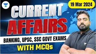 19 March Current Affairs 2024  Current Affairs Today  Current Affairs by Abhijeet Sir [upl. by Anitak]