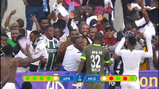 Heroes Cup 2024 APR FC 11 Musanze F C P 42 Highlights [upl. by Aubree672]