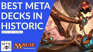 Best Decks for MTG Arena Historic Metagame Challenge [upl. by Ahsenot]