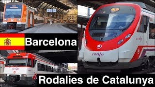 Regional trains in Barcelona Madrid [upl. by Harleigh526]