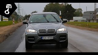 BMW X6M50d E71 Тестдрайв zhmuraTV [upl. by Glanti]