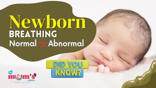 Newborn Breathing Normal vs Abnormal [upl. by Araas]