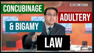 Batas tungkol sa Concubinage Adultery and Bigamy  Kuya Mark Tolentino [upl. by Alimac708]