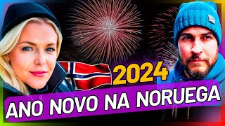 UM ANO NOVO DIFERENTE DE TUDO Tradições de ano novo na Noruega 🇧🇻 [upl. by Winni135]