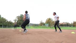 Tony Medina softball drills 2016 [upl. by Fayre484]