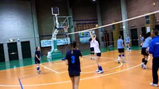 Volley allenamento dei palleggiatori [upl. by Yroffej]