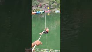 Full Enjoy Rop Activity 😘 adventure zipline trending viralvideo viral adventuretime shorts [upl. by Dnarb736]