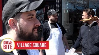 Barstool Pizza Review  Village Square Pizza [upl. by Ammej]