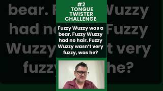 Take On The Fuzzy Wuzzy Tongue Twister Challenge [upl. by Lindgren]