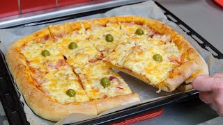 Domaća pizza recept  najbolje tijesto za pizzu [upl. by Ainival]