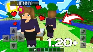 How to download jenny mod in android 120  minecraft jenny mod download [upl. by Winwaloe]