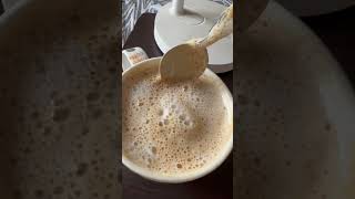 Frothy coffee at home ☕️coffee recipe youtubeshorts asmr satisfyingvideo oddlysatisfying [upl. by Manno230]