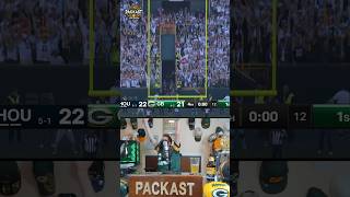 Packers Hit a GAME WINNING FG vs Texans nfl shorts [upl. by Irrak]