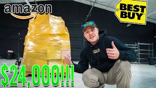 I Paid 500 for 24000 Worth Of Mystery Returns  Amazon Return Pallet Unboxing [upl. by Eerual]