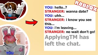 The ROBLOX Omegle RoMeet [upl. by Ymerrej]