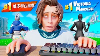 Jugué el TORNEO de RUBIUS DURANTE 24 HORAS en Fortnite [upl. by Giannini]