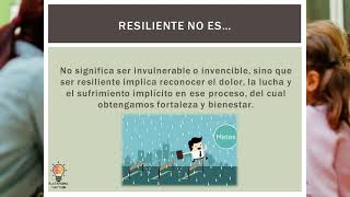 RESILIENCIA  En la Educación  ESTRATEGIAS [upl. by Kus67]