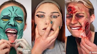 1 HOUR Removal of Special Effects SFX Makeup vs No Makeup  Valeriya Eros vs Sydney Morgan [upl. by Wilmer]