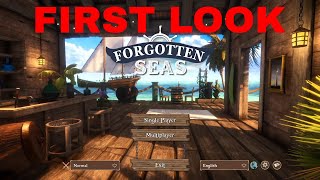 Forgotten Seas  FIRST LOOK  Escape from the Bermuda Void in this Survival crafting game [upl. by Scharaga193]