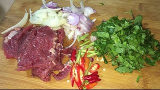 Easy Beef Soup  ​Asian Food Recipes Cambodian Food Cooking by KarKar24 [upl. by Hollah]