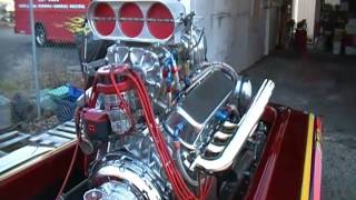 572 Keith Black Chevy Blown Alcohol 112811 001MP4 [upl. by Eiblehs]