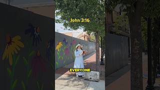 STREET PREACHING JOHN 316 gospel Jesus [upl. by Notnirt46]