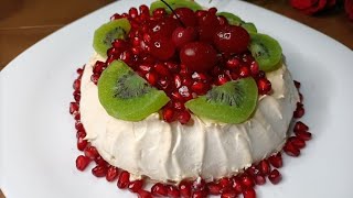 How to make pavlova pavlova recipe malayalam Shazas dot com [upl. by Oberon]