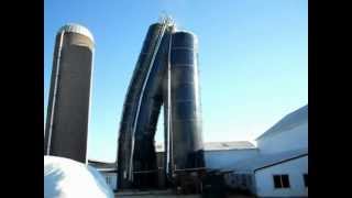 Harvestore silo collapse 7 11 12 [upl. by Dich]