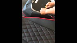 Polaris Slingshot Custom Seat Covers by Underground Autostyling [upl. by Cottle363]