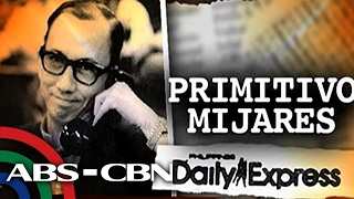 TV Patrol Librong Conjugal Dictatorship muling ipakikilala ng pamilya ni Primitivo Mijares [upl. by Ilram954]