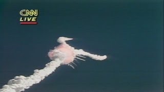 1986 CNNs coverage of the Challenger explosion [upl. by Eittak]