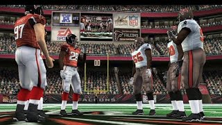 Madden 07 PSP Falcons Franchise Mode NFC Divisional Round Vs Buccaneers [upl. by Gersham]