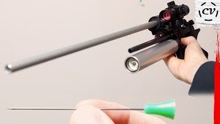 Air Pistol Mod For Shooting Blowgun Darts Röhm Twinmaster Mod [upl. by Nylaras]